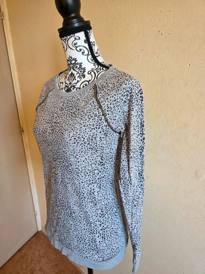 Pull gris femme T : 1 - photo numéro 3