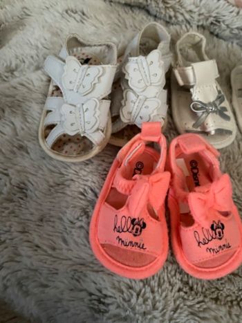 Sandales fille 0/3 mois