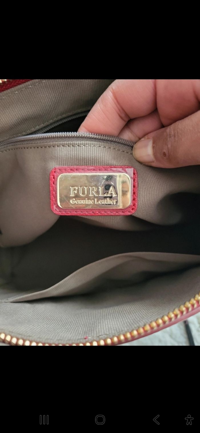 Sac Furla Tessa Rouge - photo numéro 7