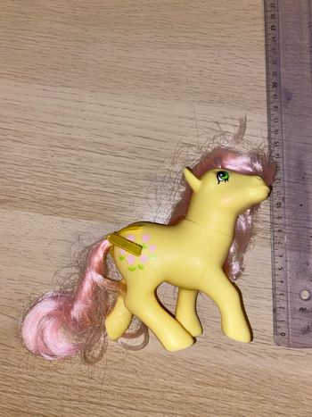 Little pony petit poney hasbro 2018 jaune tulipe posey earth ponies