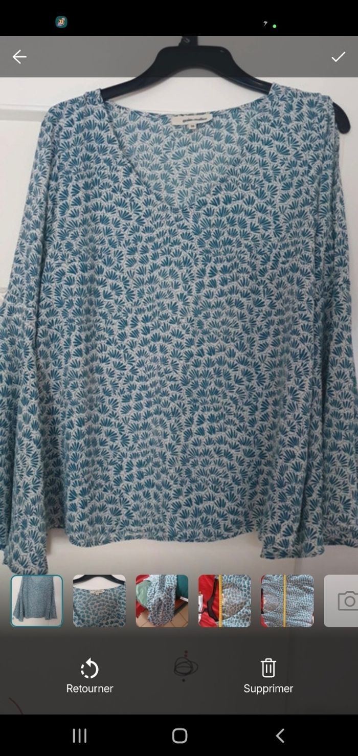 Blouse manche longue