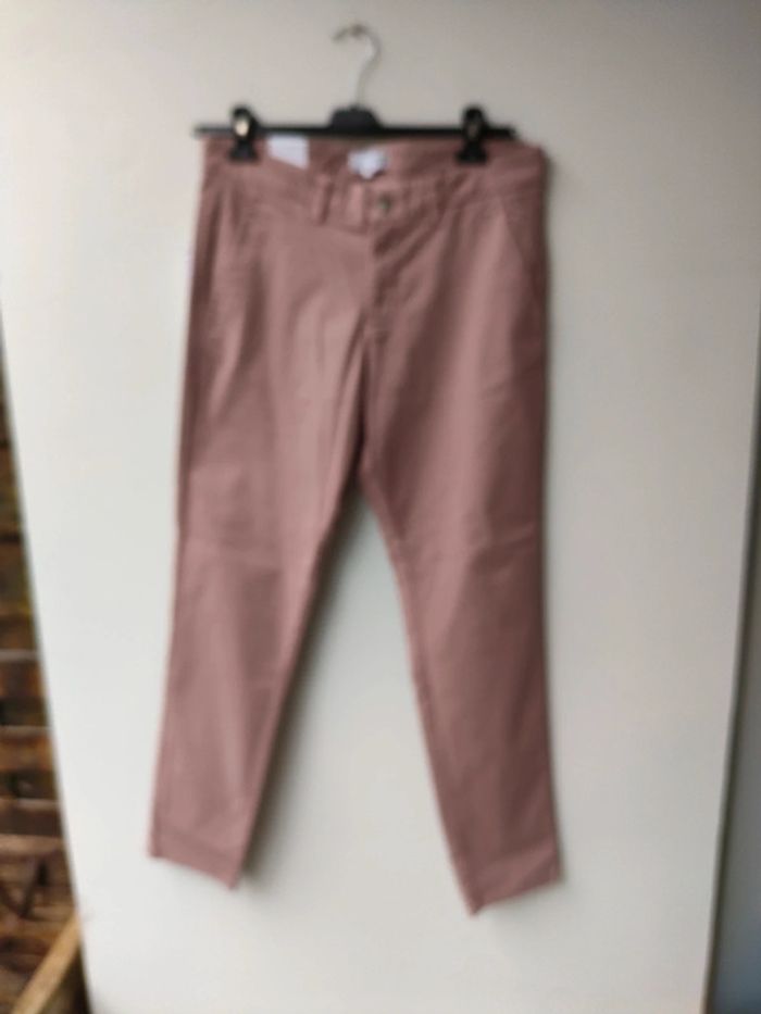 pantalon chino taille semi haute selected 40 42 - photo numéro 6