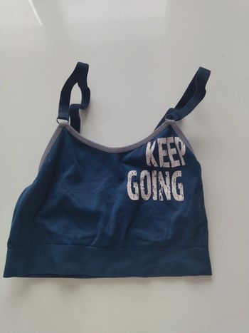 Brassière de sport bleu Taille S