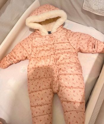 Doudoune imprimée bébé fille