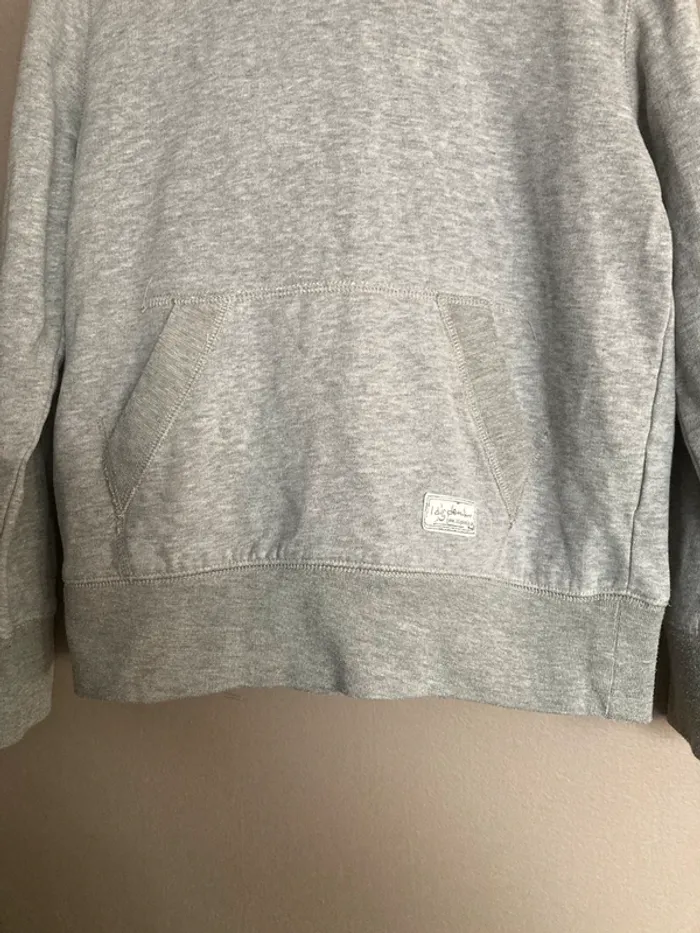 I dig Denim sweat gris à capuche 134-140 cm - photo numéro 2