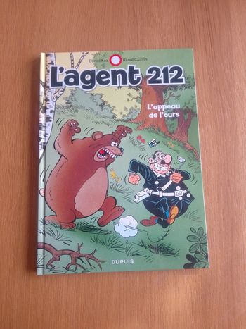BD livre enfant - L'agent 212 - L'appeau de l'ours