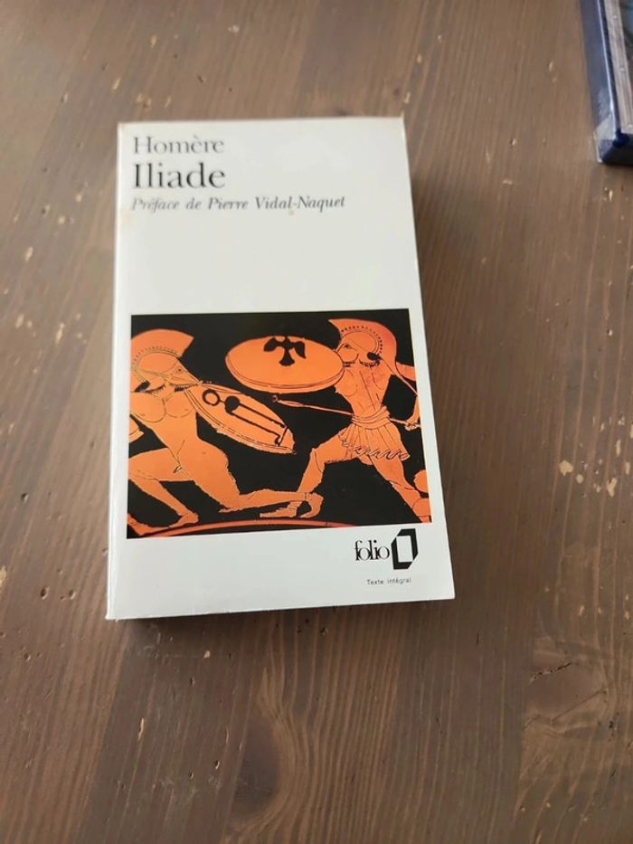Livre L'iliade Homère - Folio