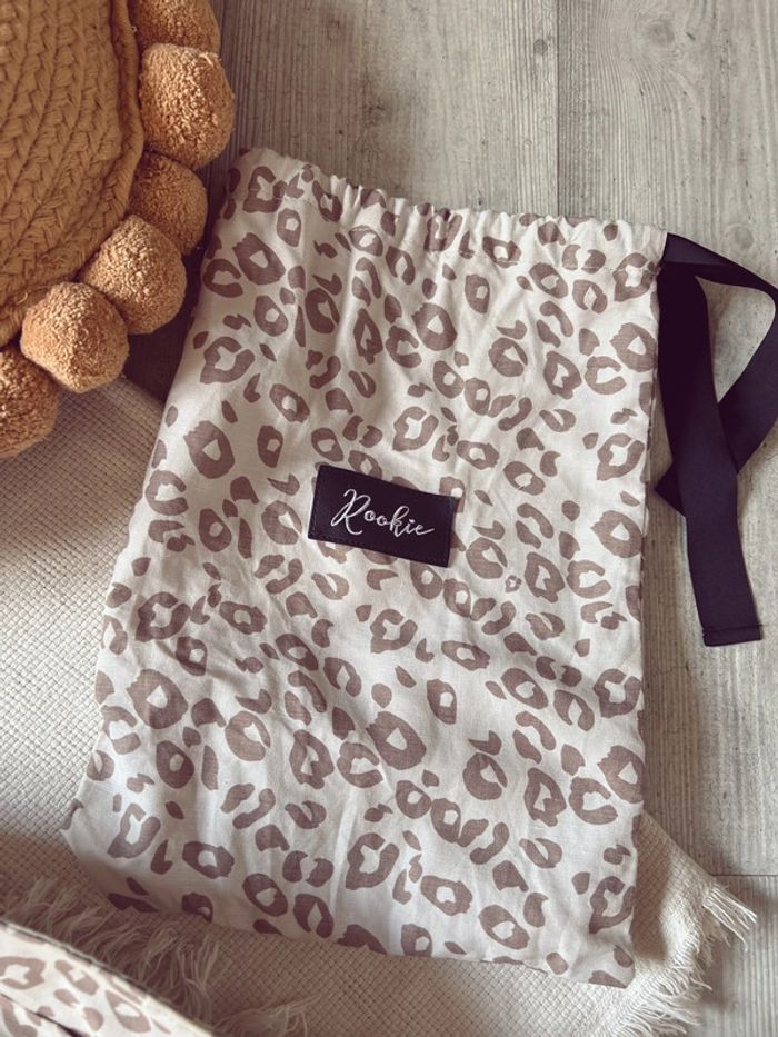 Porte-bébé rookie léopard premium beige - photo numéro 2