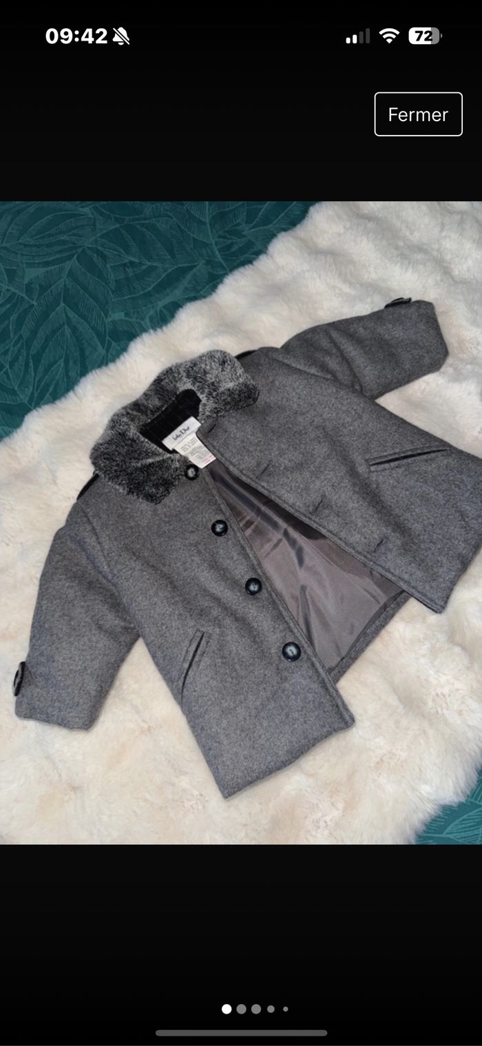Manteaux Dior 6 mois quasi neuf 100 pour-cent laine - photo numéro 6