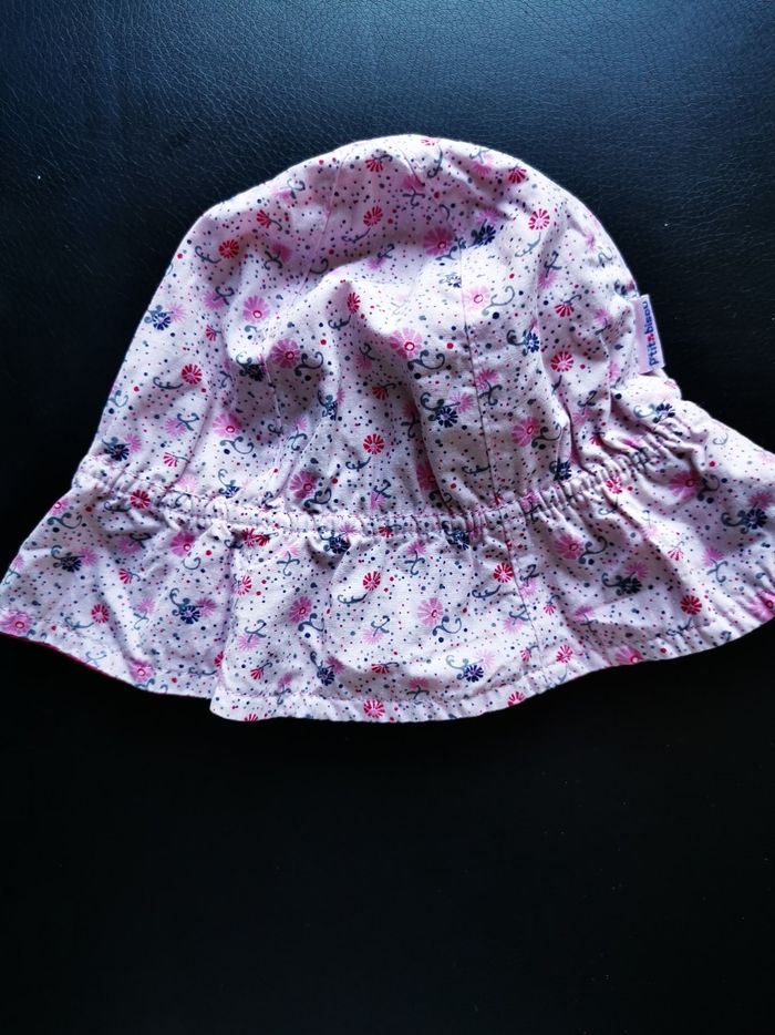 Chapeau réversible ptit bisou