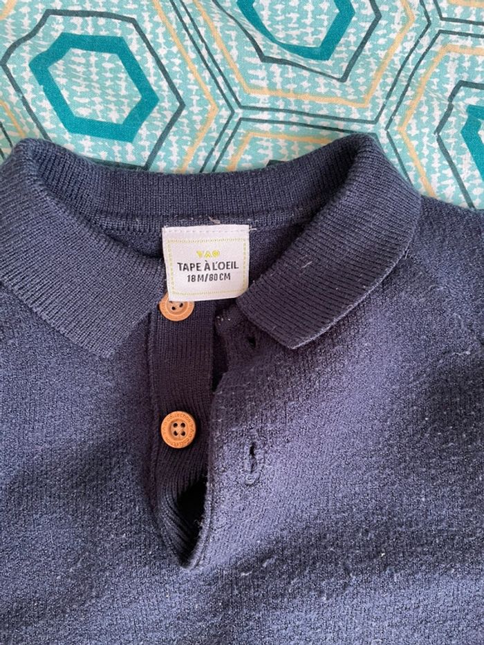 Pull à boutons 18 mois - photo numéro 2