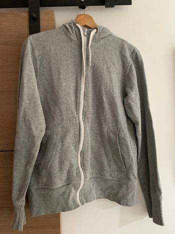 Veste sport capuche gris Jules M