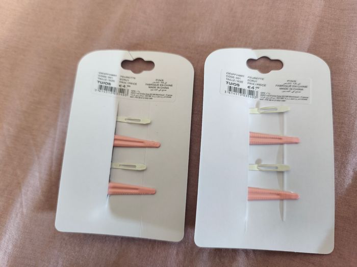 Lot de barrettes neuves - photo numéro 2