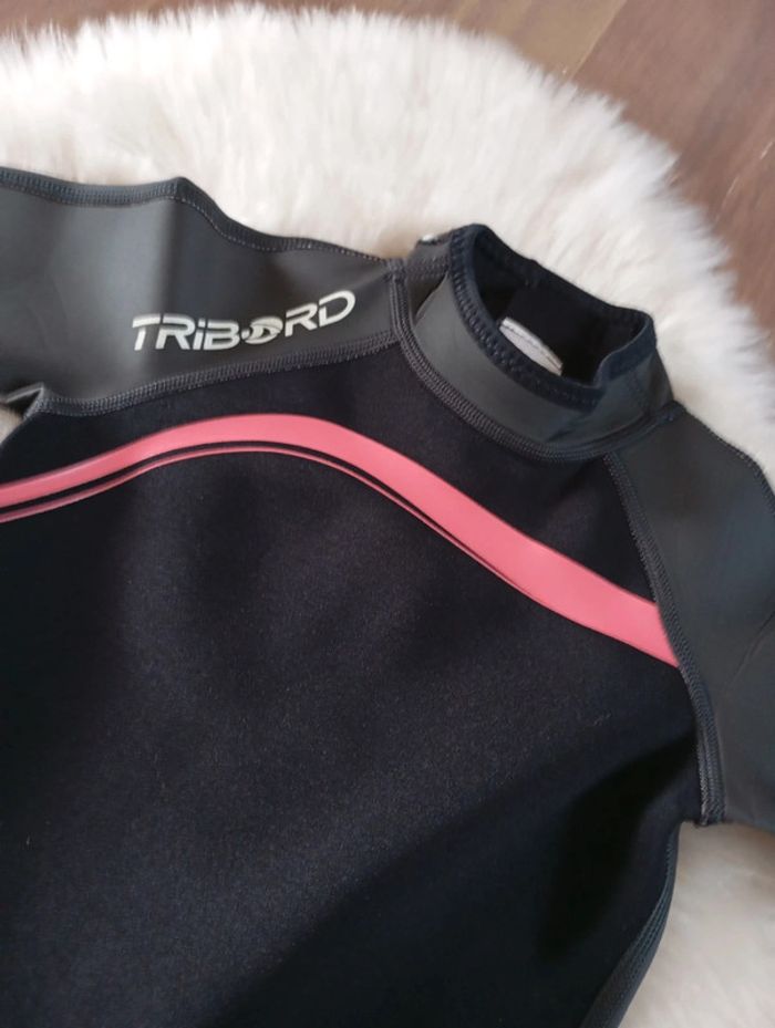 Combinaison natation 👙 façon néoprène tribord Decathlon oxylane 6 ans - photo numéro 2