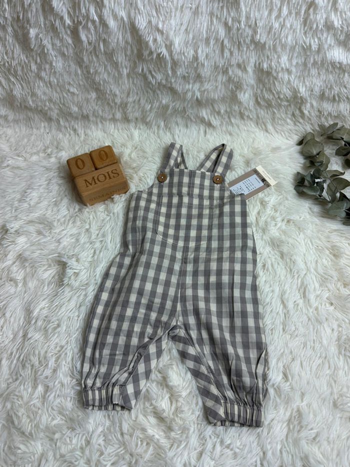 Salopette légère Lil Atelier taille naissance (1-2 mois)
