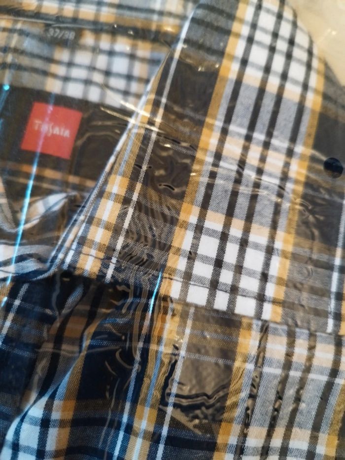 Chemise manches courtes homme 37/38 neuve - photo numéro 3