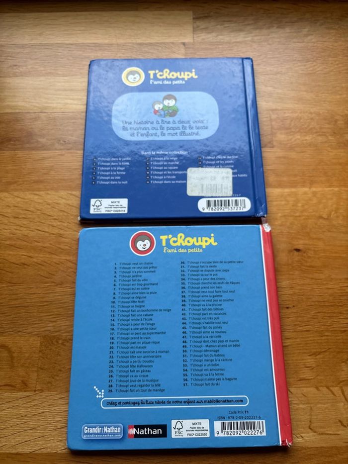 Lot 2 livres T’choupi - photo numéro 2
