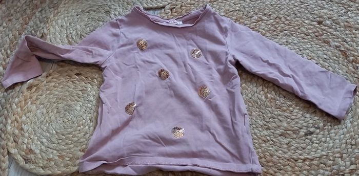 Tee shirt manches longues DPAM 4 ans