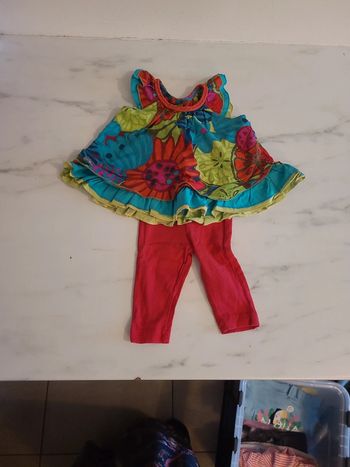 Robe et legging 3 mois