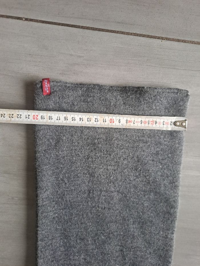 Écharpe mixte grise Levi's - photo numéro 5