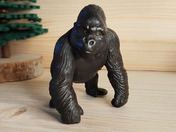 Schleich singe gorille noir Figurine Animal de la savane