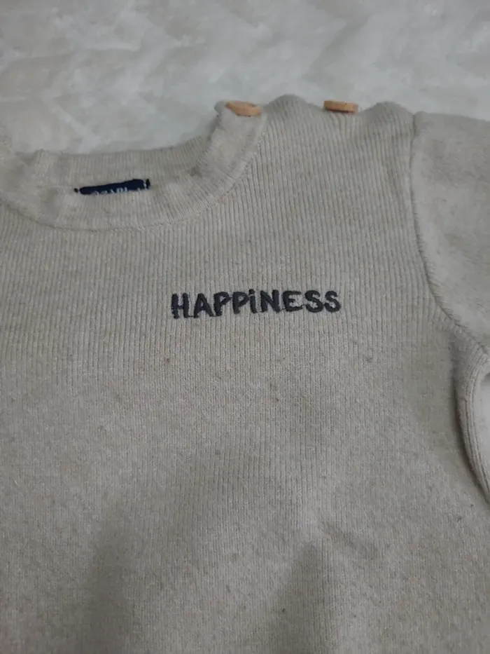 👶Pull Kiabi taille 6mois-67cm👶 - photo numéro 3