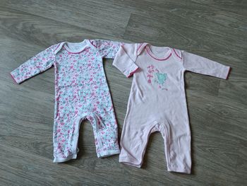 Lot 2 bodies long fleurie