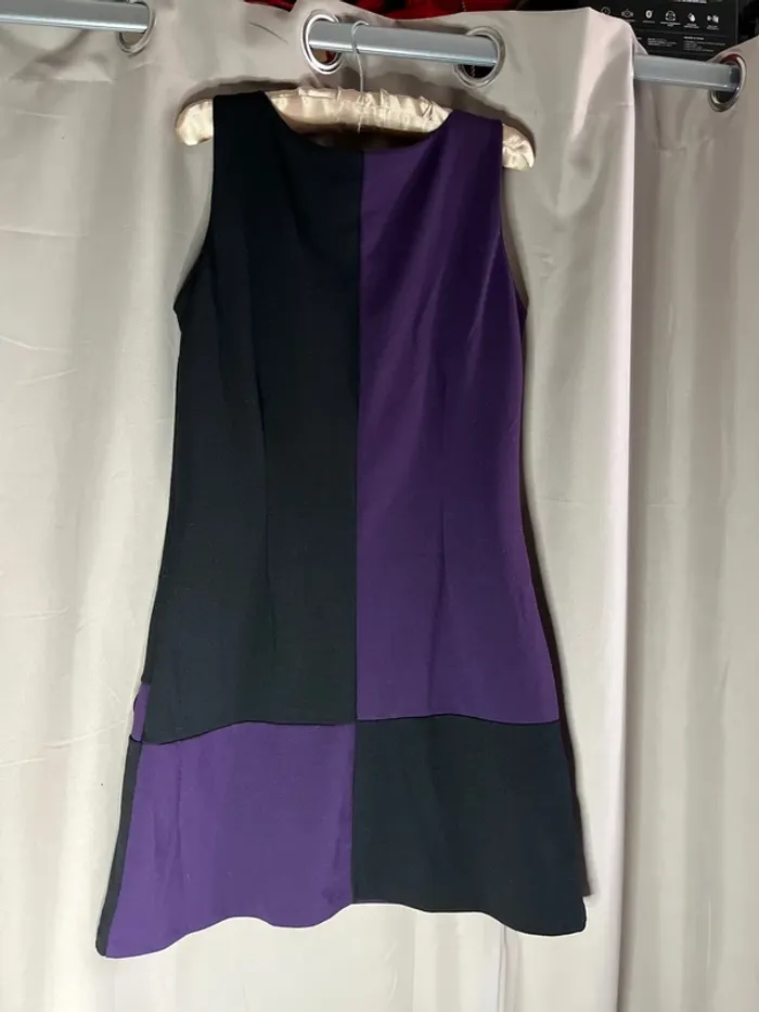 Robe bi couleur cache cache - photo numéro 4
