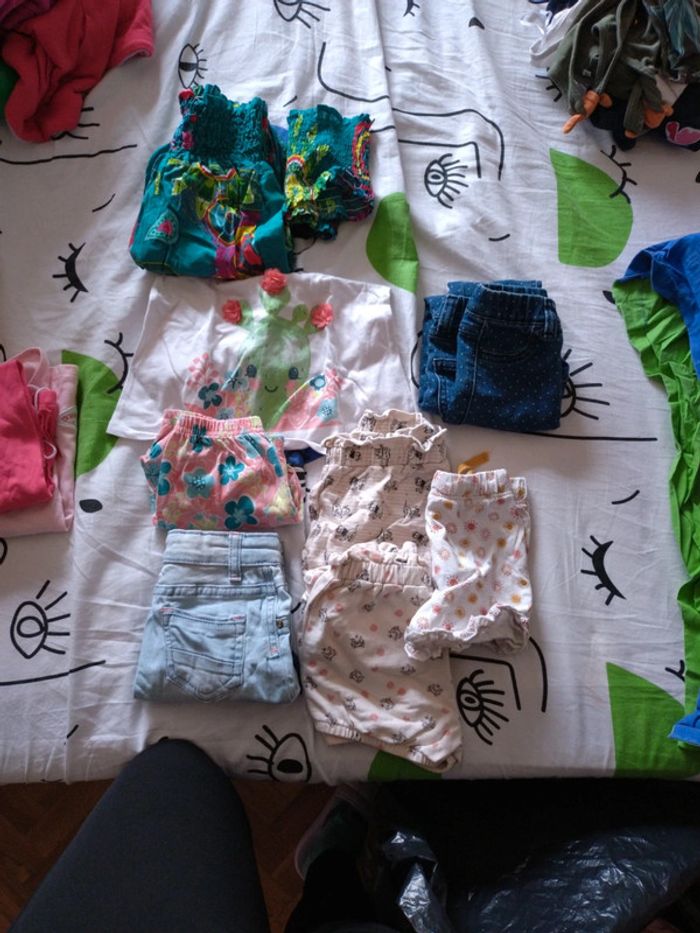 Lot vêtements fille