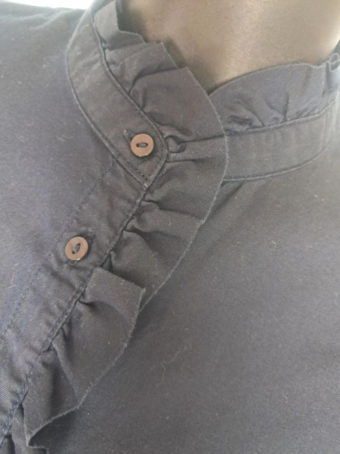 Comptoir des cotonniers chemise marine T 34 en tbe - photo numéro 4