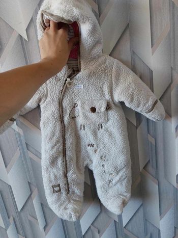 combinaison pilote beige