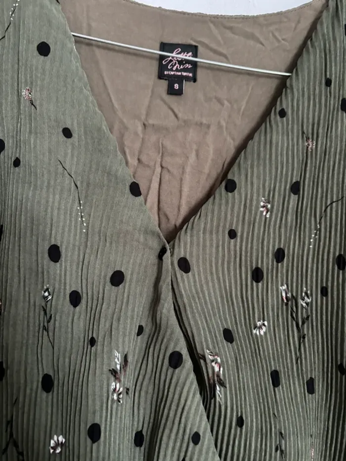 Robe longue kaki Miss Captain - taille 36 - photo numéro 3