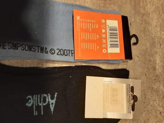 Lot chaussettes humoristiques - photo numéro 4