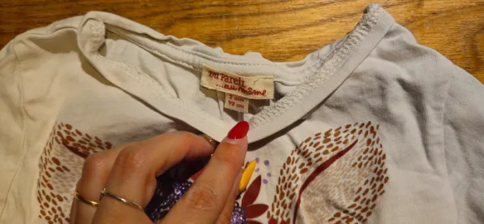 Teeshirt manche longue Du Pareil au Même 2 ans 92cm - photo numéro 2