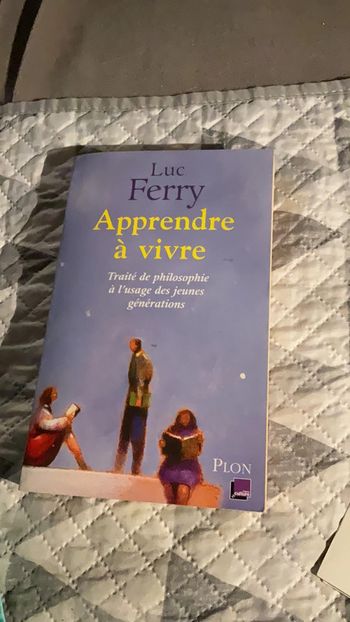#Apprendre á vivre Luc Ferry