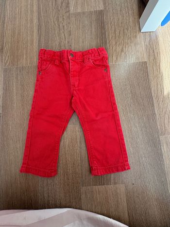 jeans rouge