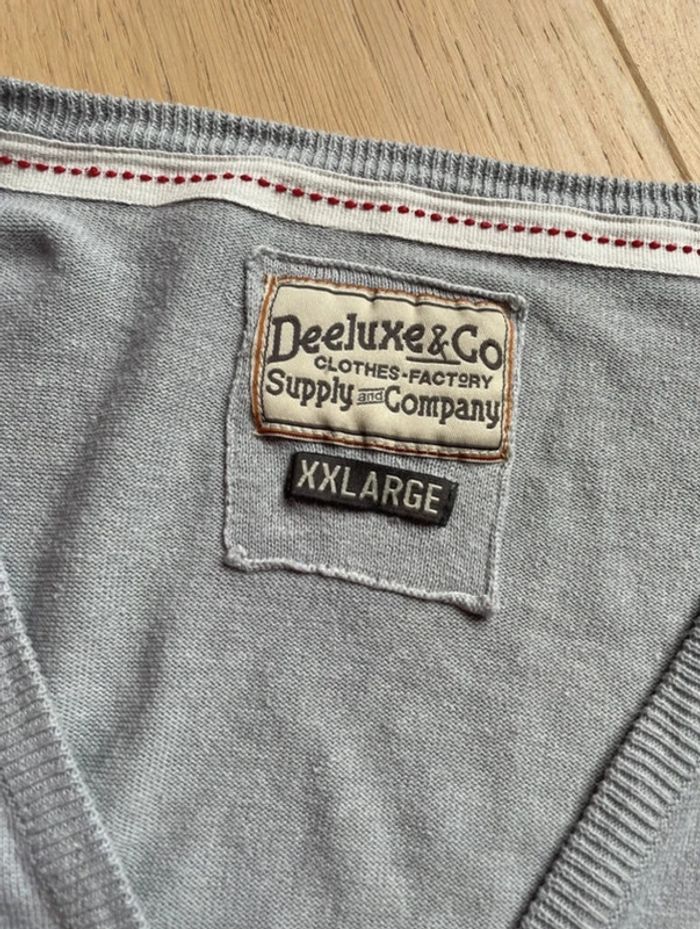 Cardigan gris - Deeluxe - XXL - photo numéro 3
