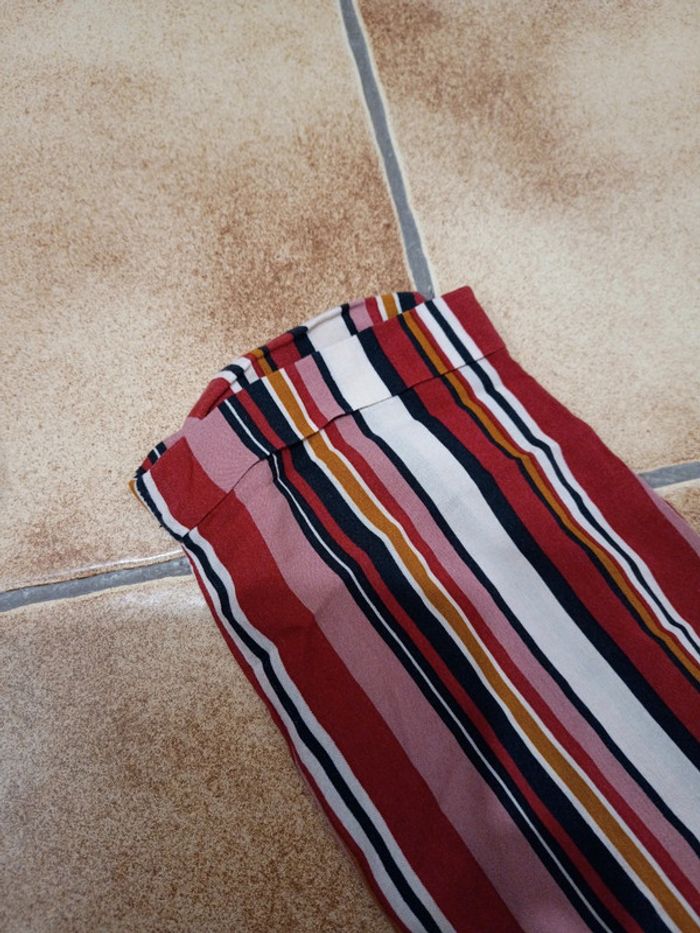 Pantalon clockhouse taille 38 regular coloris imprimé - photo numéro 6