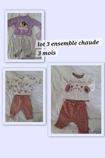 Lot 3 ensemble chaud 