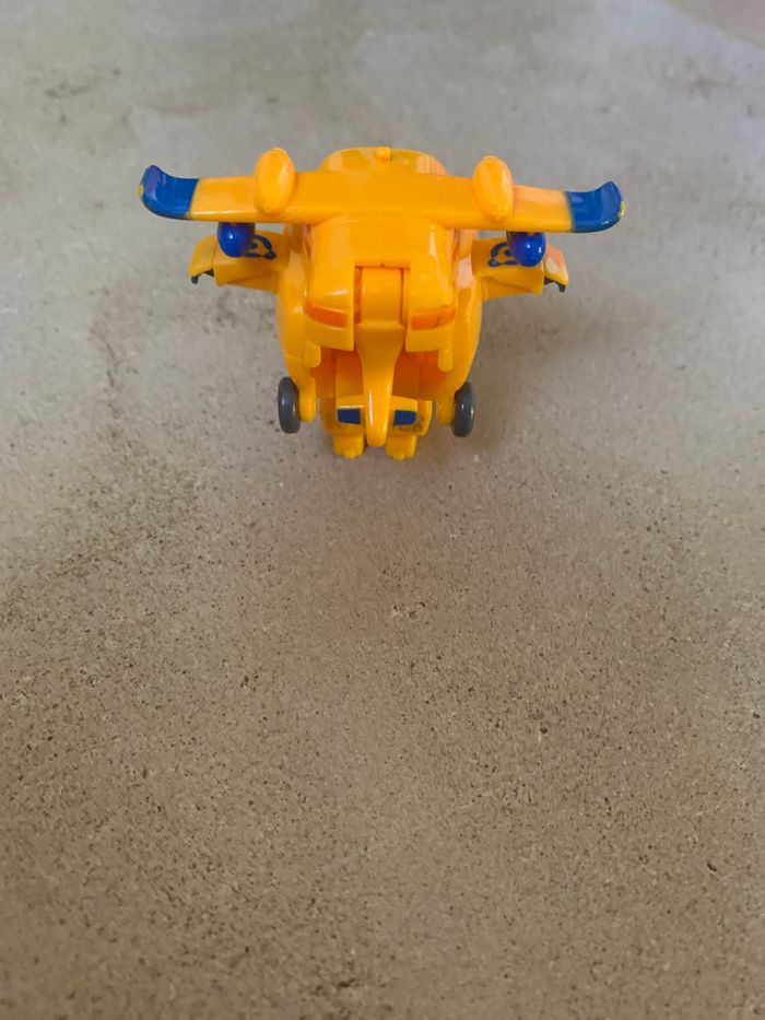 Mini figurine super wings donnie articulée transformable - photo numéro 4