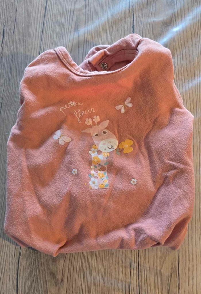 Pyjama léger 12 mois fille - photo numéro 2