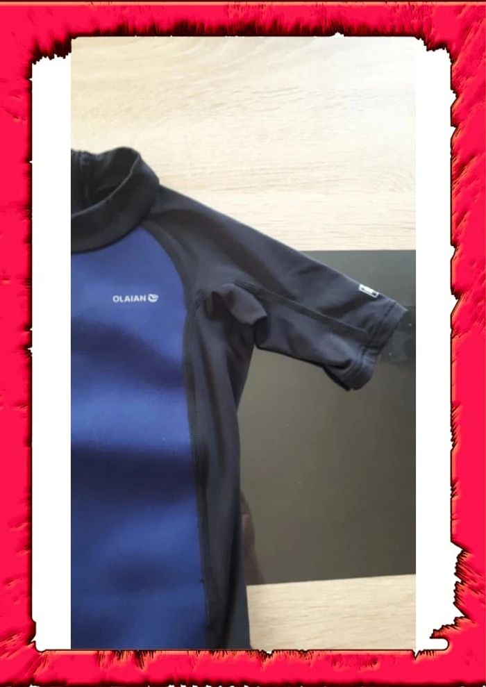 Tshirt anti uv top thermique neoprene 1,5mm 6 ans - photo numéro 4