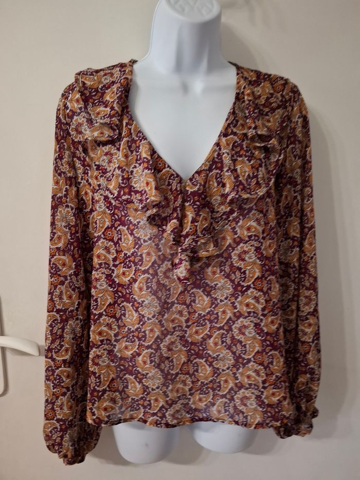 Blouse chemise taille 36 en très bon état - photo numéro 2