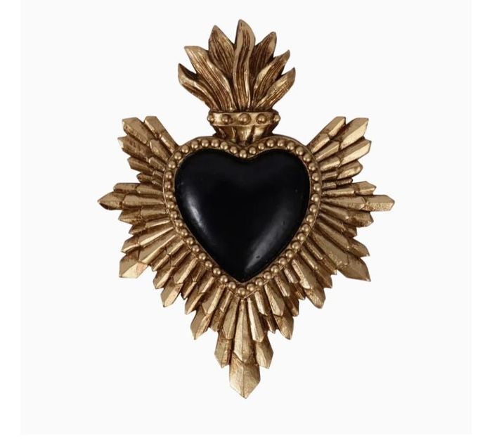 Ex voto coeur noir ⚫️