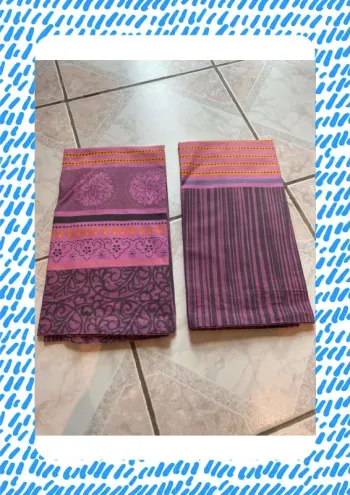 Lot 2 taies d’oreiller