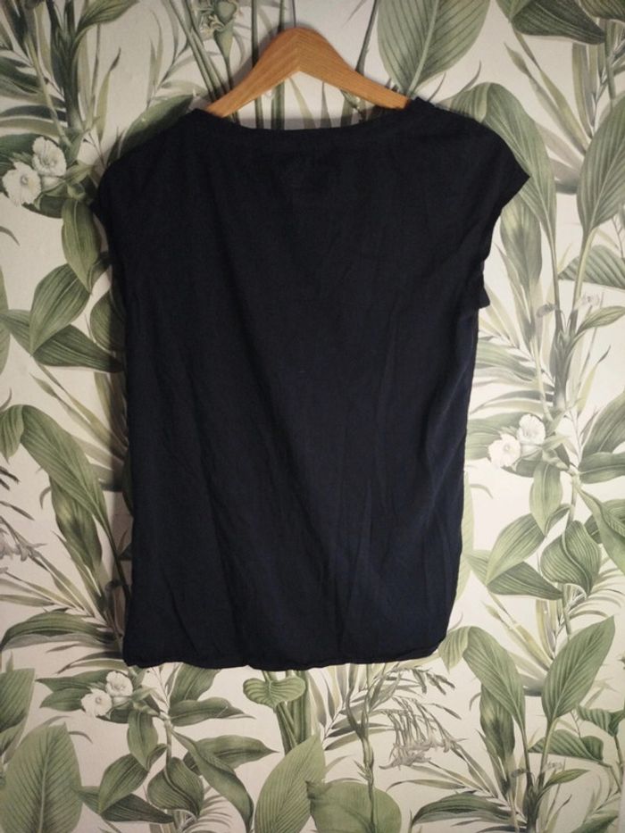 T-shirt noir Miss captain taille 40 - photo numéro 5