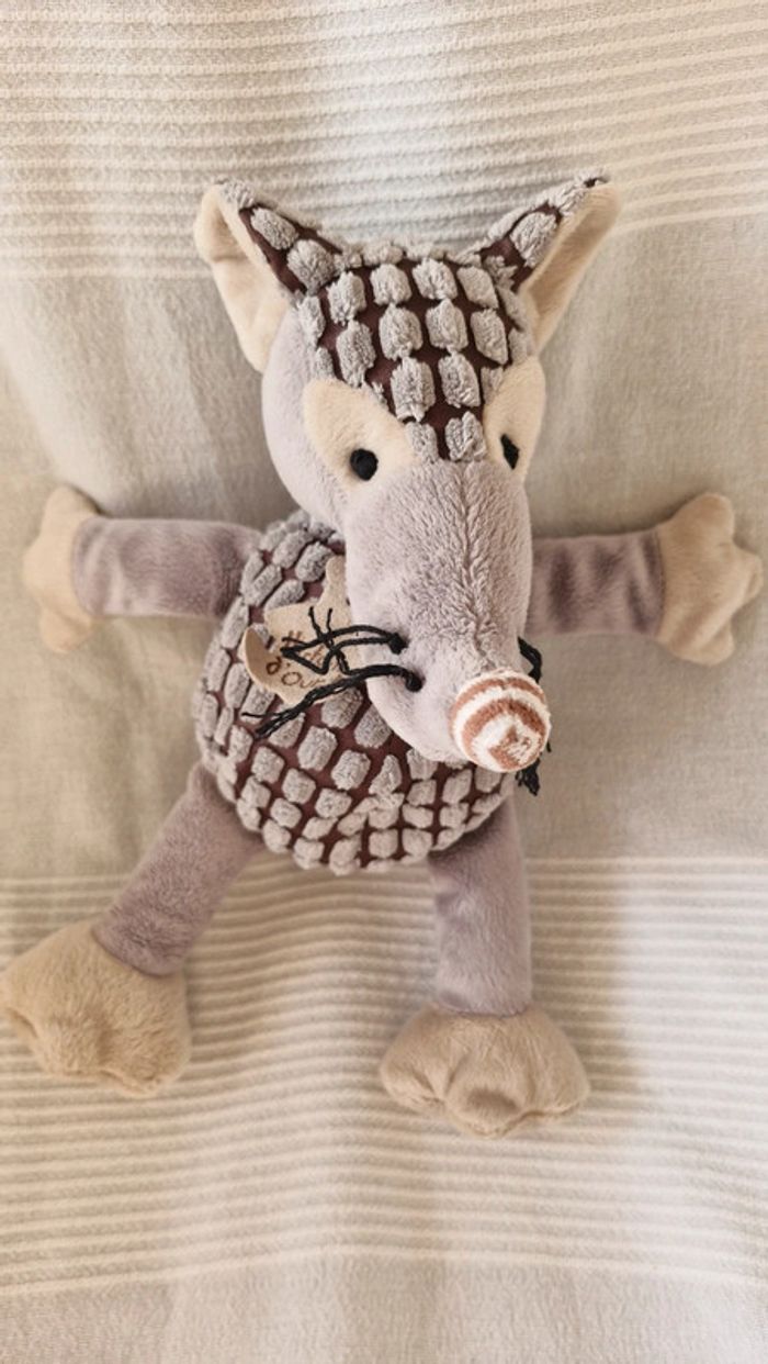 Peluche  loup vagabond Histoire d ours - photo numéro 3