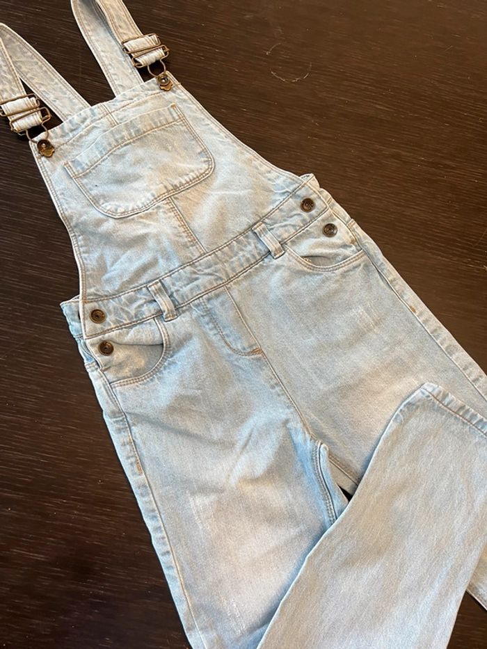 Salopette en jean bleach pantalon - 8 ans