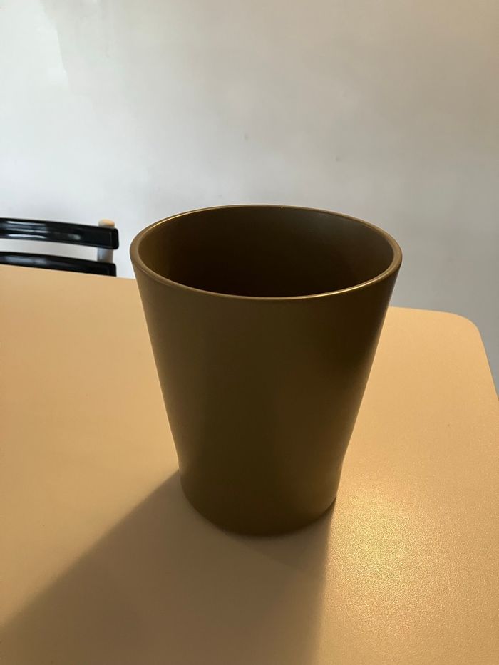 Pot plante verte artificiel - photo numéro 5