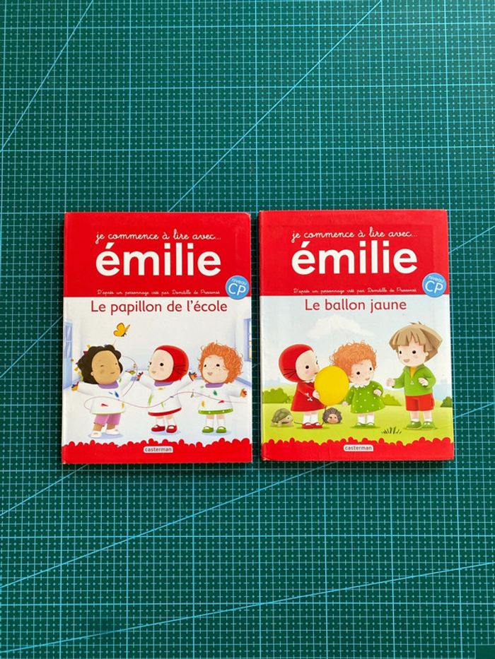 Livres apprentissage lecture CP - Émilie - Montessori Casterman